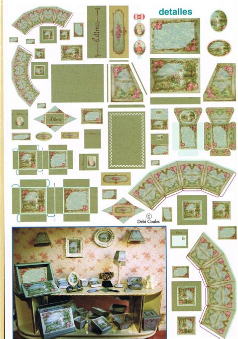 21 Free HD Miniature Dollhouse Wallpaper for Rooms (Bathroom, Living Room, Bedroom Etc. . Miniature dollhouse printables